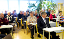 40 vuotiskokous 3.2-14, jäsenistöä.